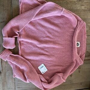 We the Free Pink Knit Sweater